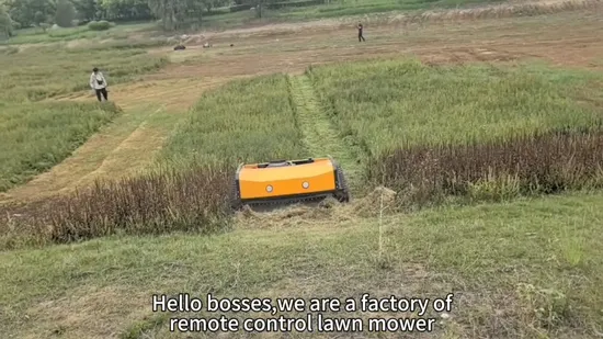 Hot Sale Gasoline Cutting Grass 4 Wheels High Efficiency Zero Turn Lawn Mower