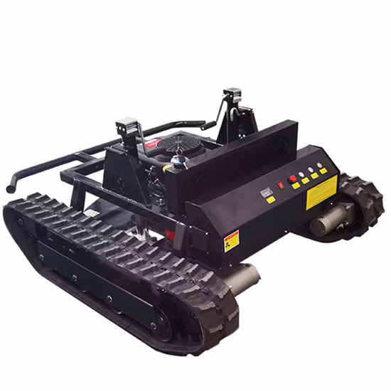 Crawler Robot Zero Turn Brush Cutter Remote Control Lawn Mower with CE