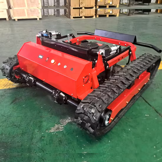Crawler Robot Zero Turn Brush Cutter Remote Control Lawn Mower with CE