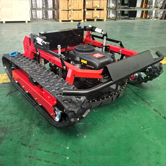 Crawler Robot Zero Turn Brush Cutter Remote Control Lawn Mower with CE