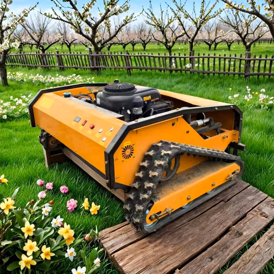 Hot Sale Gasoline Cutting Grass 4 Wheels High Efficiency Zero Turn Lawn Mower