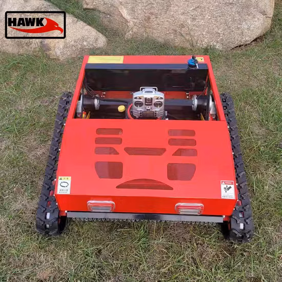 Tondeuse à gazon à roue télécommandée, alimentation directe d'usine, avec approbation CE